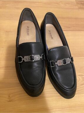 Dr. Scholl’s Loafers, black, size 9, excellent condition